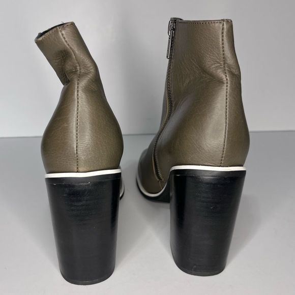 Sol Sana Fox Olive Ankle Boot Size 40 - Picture 7 of 13